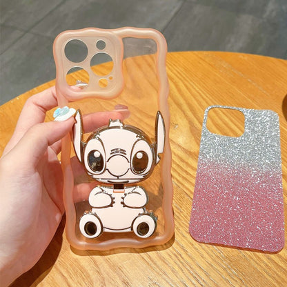 Suporte para Celular Stitch Anime Disney Kawaii Lilo & Stitch Presente Infantil de Desenho Animado