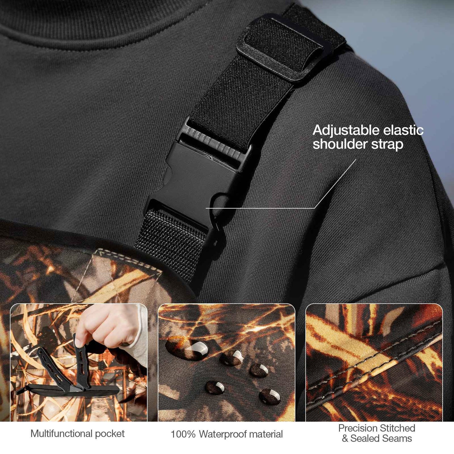 Macacão de Pesca Infantil, Macacão de Pesca Impermeável com Botas, Macacão de Nylon para Crianças e Bebês
