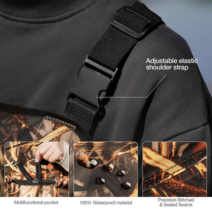 Macacão de Pesca Infantil, Macacão de Pesca Impermeável com Botas, Macacão de Nylon para Crianças e Bebês