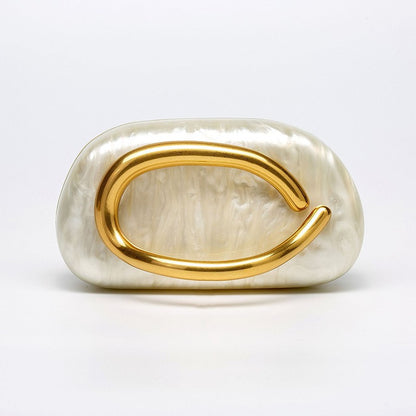 Box Bag Metal Details Crossbody Pu Leather Clutch Shoulder Luxury Brand Handbags Women's Handbag Ladies Female Evening Purse Red