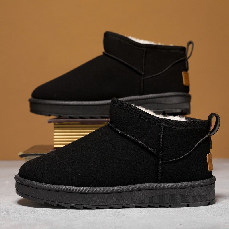 Snow Boots Man Shoes Men Korean Climate Lot Shoes Original High Heel Ankle Boots for You Women Sneakers Brown Boot Mens Shoe