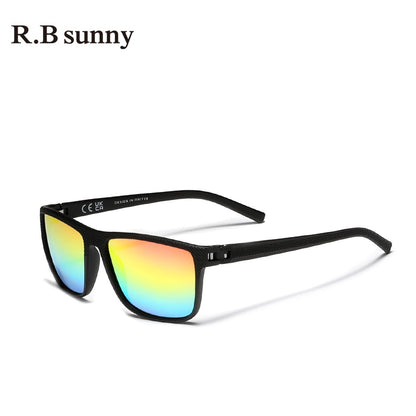 RBsunny Fashion Women‘s Sunglasses New Design Rainbow Mirror Lens Polariz UV400 Glasses Chroma Party High Quality Men Eyewear