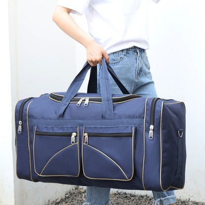 Large Capacity Travel Duffel Bag Waterproof Durable Outdoor Sports Bag Multi-pocket Oxford Cloth Large Travel Bag Gym Workouts