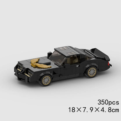MOC Speed Sports Super Carro de Corrida Blocos de Montar DIY Tijolos Cidade Rally Técnico Grande Veículo de Corrida Presente de Natal Brinquedo
