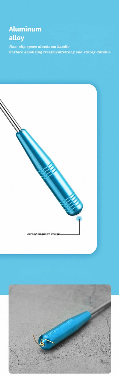 Desenganchador de Anzol Garganta Profunda Desengate Rápido Para Acessórios de Pesca de Carpa Ferramentas Produtos Extrator de Segurança de Aço Inoxidável
