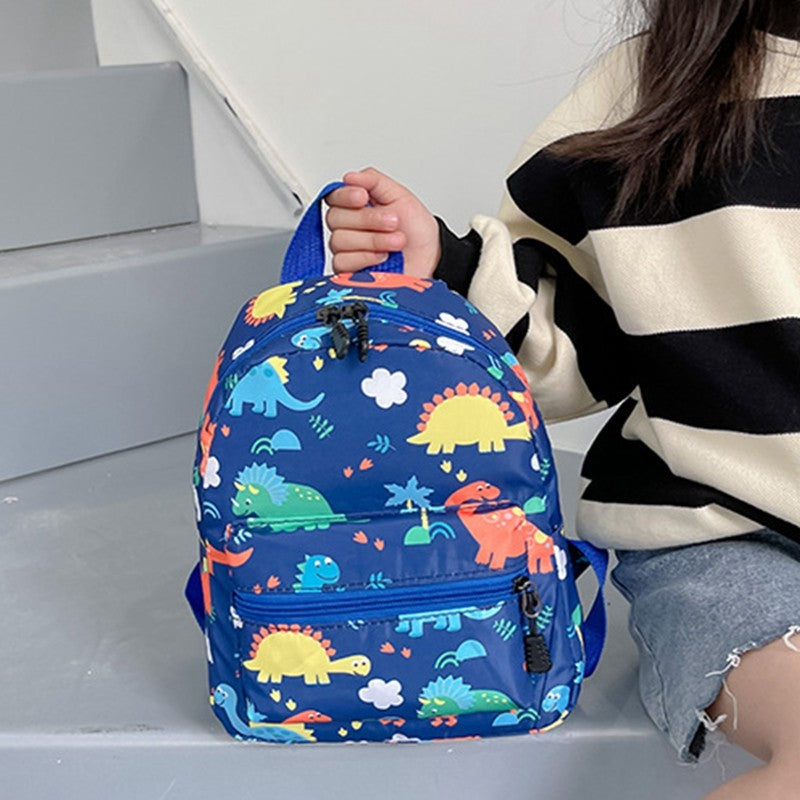 Mochilas de dinossauro de desenho animado infantis para adolescentes, linda mochila escolar de jardim de infância, bolsas impermeáveis para livros infantis, bolsa de animais para meninos e meninas