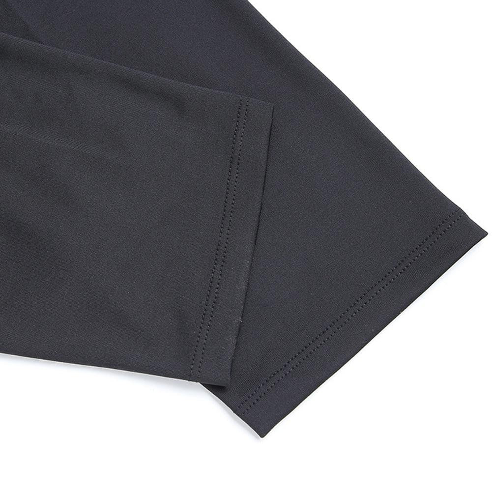 Men One Leg Compression Tights Pants Compression Polyester Sports Training Basketball Tights Pants Athletic Base Layer Tights