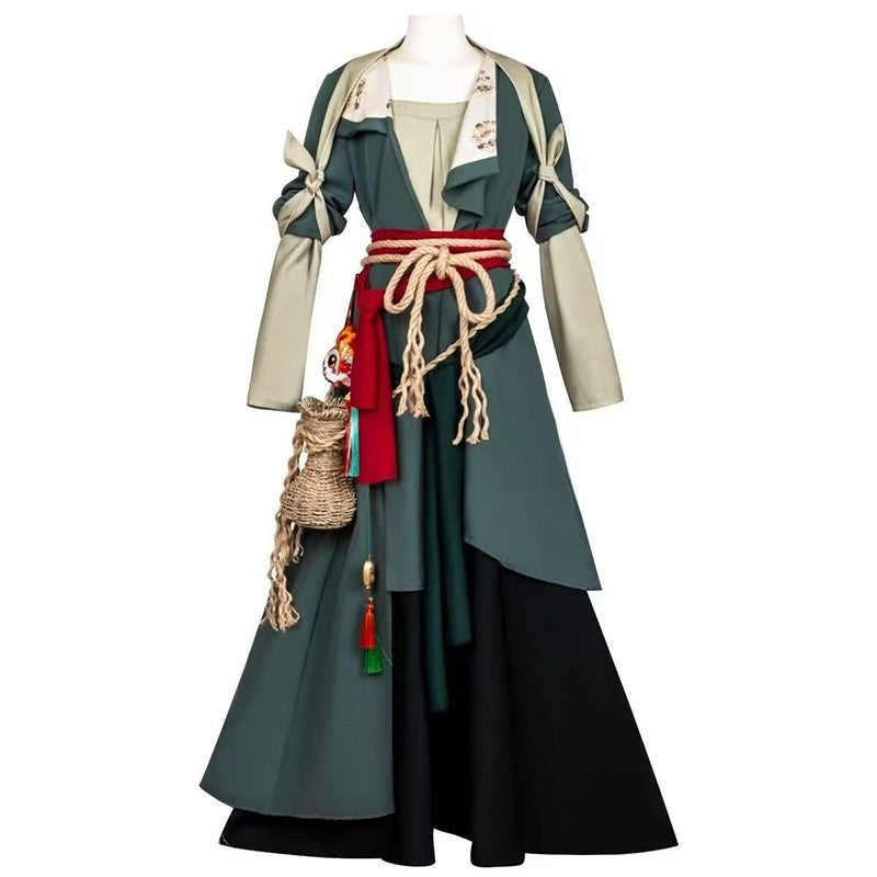 Game Where Winds Meet Yingying Cosplay Costume Ancient Hermit Hero Yingying Hanfu Carnival Convention Event Female Swordsman Set
