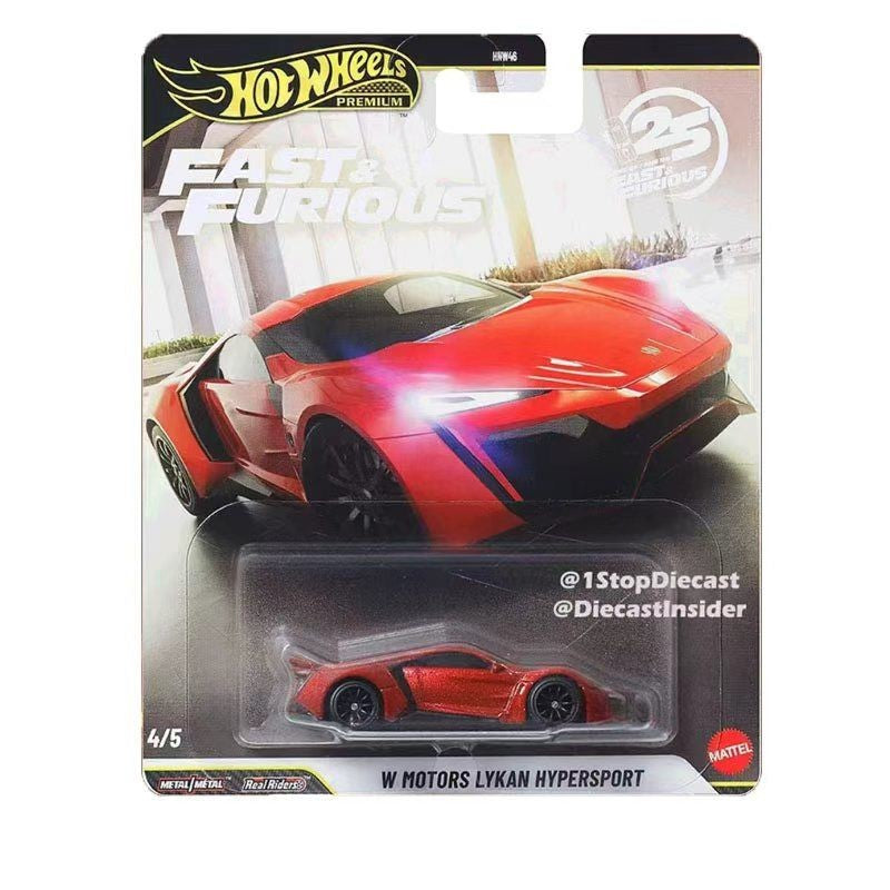 Novo Conjunto Hot Wheels 1:64 Velozes e Furiosos 25º Aniversário Mitsubishi Mercedes Mustang Etc Carros Veículos Clássicos Colecionáveis