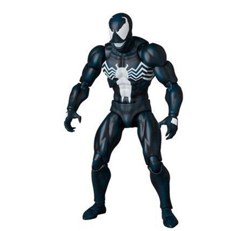 Mafex 088 Venom Action Figure Homem-Aranha Venom Comic Ver Carnage Venom Change Face Estátua Articulações Móveis Modelo Colecionável Brinquedos