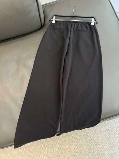 ZAPRHA Summer 2025 Women's Casual Pants Lightweight Draped Loose Fit Simple Sle Comfortable Loose Feeling Casual Trousers