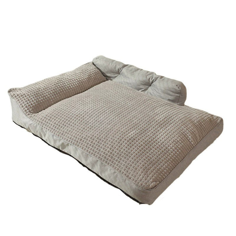 Sofá para Cachorros Grandes Confortável Outono e Inverno Golden Retriever Cama Grande e Profunda para Cães Gatos Canil Ninho de Estimação