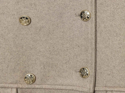 TFMLN 2025 Autumn Winter Women New Lapel Woolen Jacket Fashion Slim Fit Long Sleeved Double Breasted Ladies Casual Overcoat