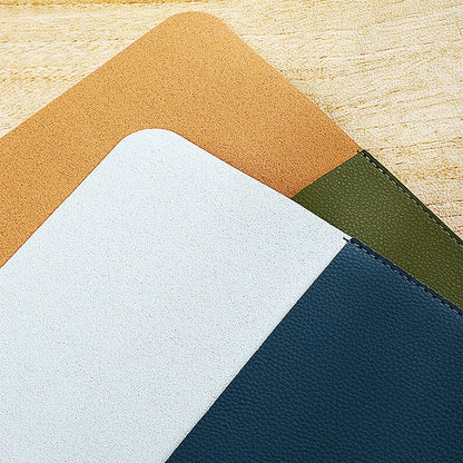 Business Office Luxury Document Bag PU Leather Custom Name Large Capacity A4 Paper File Bag Fashion Engrave Logo Storage Bags