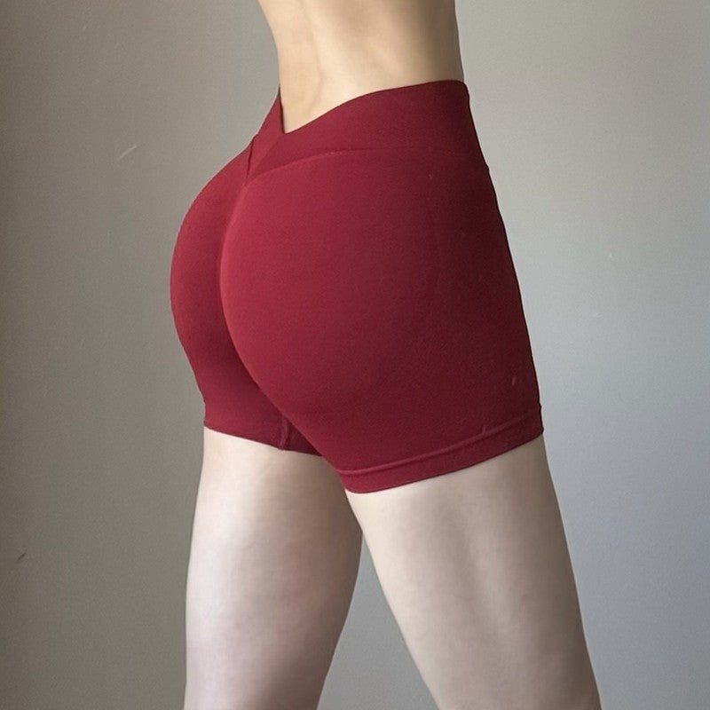 Seamless Yoga Shorts Woman Training Gym Shorts Yoga Clothing Running Butt Lifting Workout Short Leggings Cycling Sports Shorts