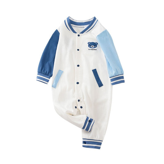 Roupa de Bebê Menino Menina Urso Desenho Animado, Macacão Infantil Traje Romper Macacão 0-18 Meses Manga Comprida Recém-Nascido Moderno