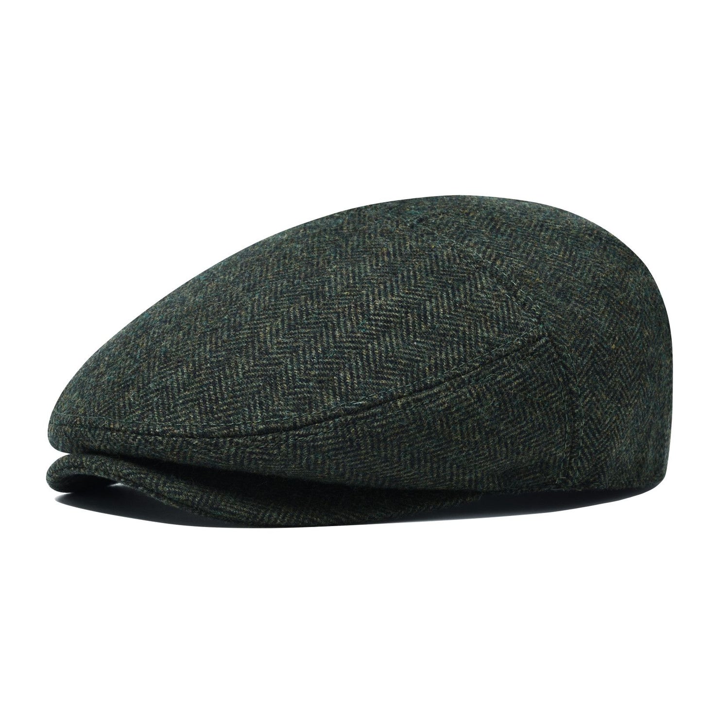 JANGOUL Men Wool Blend XL XXL Ivy Newsboy Cap Classic Tweed Gatsby Cabbie Flat Hat