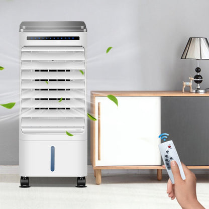 Painel de controle inteligente Ventilador de ar condicionado doméstico portátil Refrigerador de ar condicionado Refrigerador de tanque de água duplo