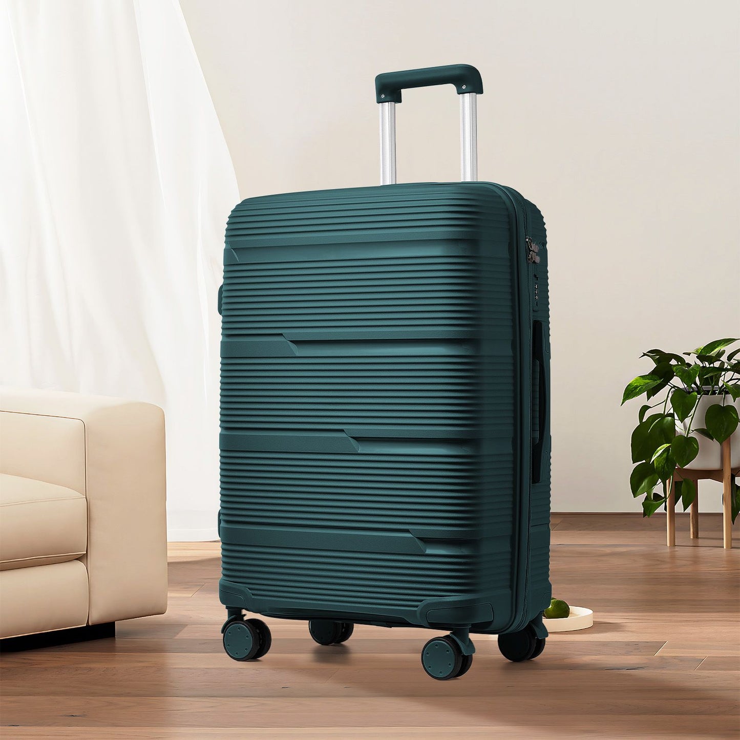 Mala de viagem com rodinhas, novo design 2024, para homens e mulheres, bagagem de mão 20 polegadas, mala de bordo 24 28 polegadas