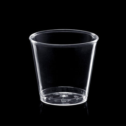 50 Peças Copos de Plástico Descartáveis Mini Transparentes Laváveis Reutilizáveis para Festas, Copos de Gelatina, Tumblers, Acessórios de Cozinha para Aniversário