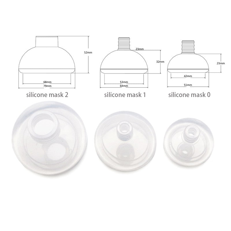 Câmara de Aerossol com máscara de silicone Espaçador Inalador Pet Para Gato Cão