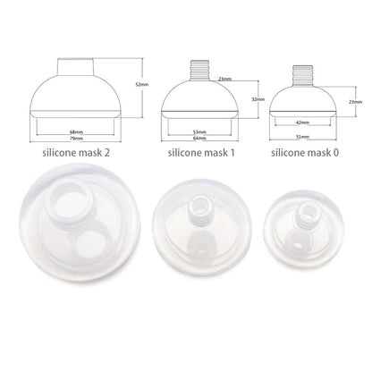 Câmara de Aerossol com máscara de silicone Espaçador Inalador Pet Para Gato Cão
