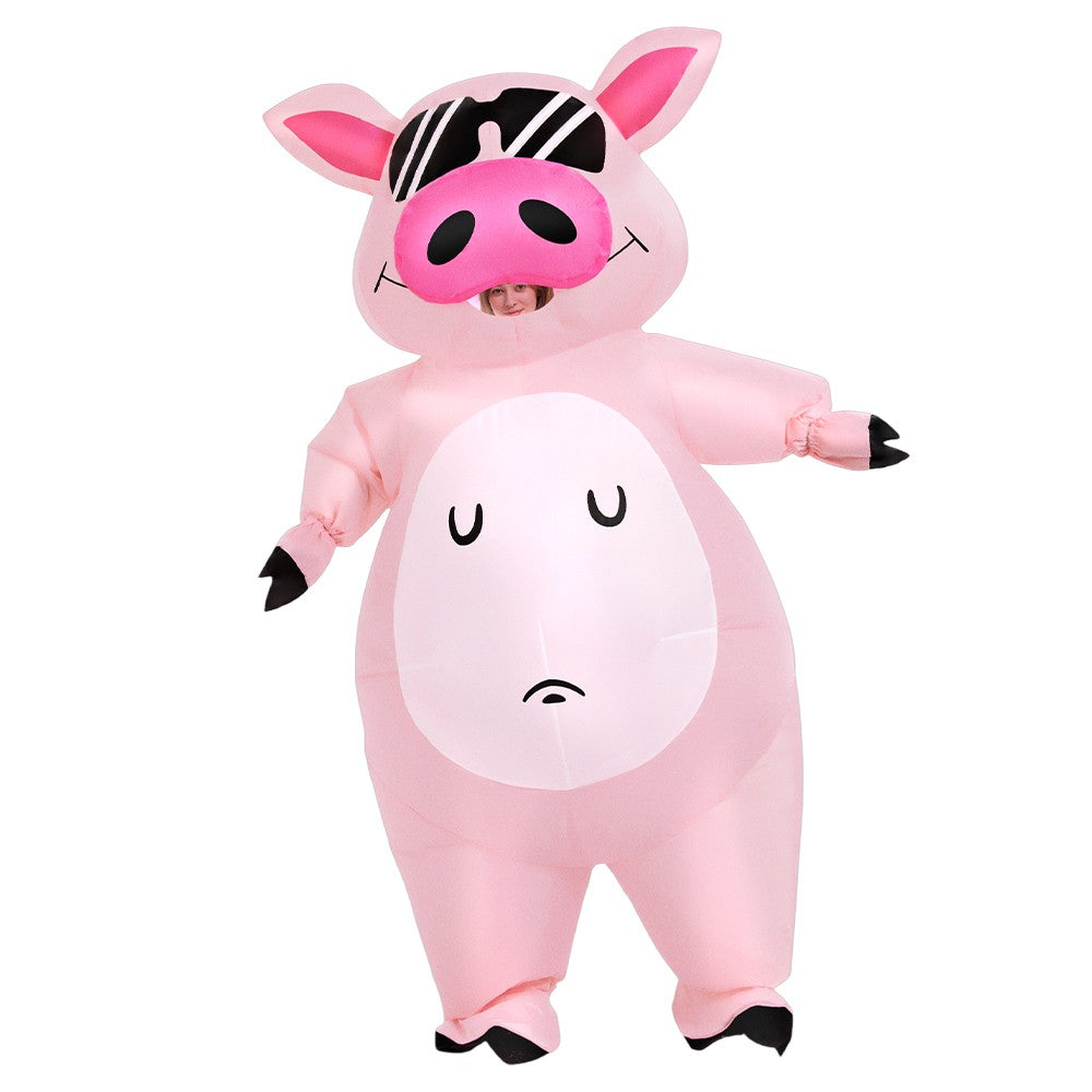 Adult Animal Inflatable Costume Anime Dress Suit Carnival Purim Halloween Party Cosplay Costumes for Man Woman