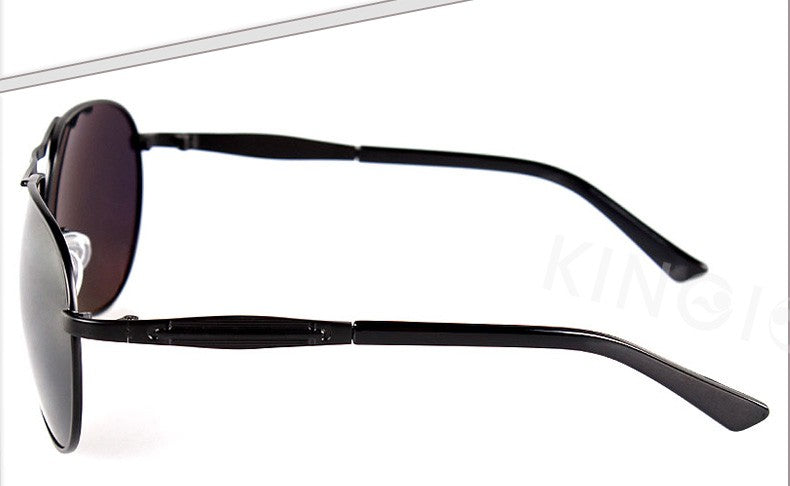 Classic Polarized Pilot Sunglasses For Male Driving Black Sun Glasses Men's Vintage Eyewear Gafas De Sol 8955