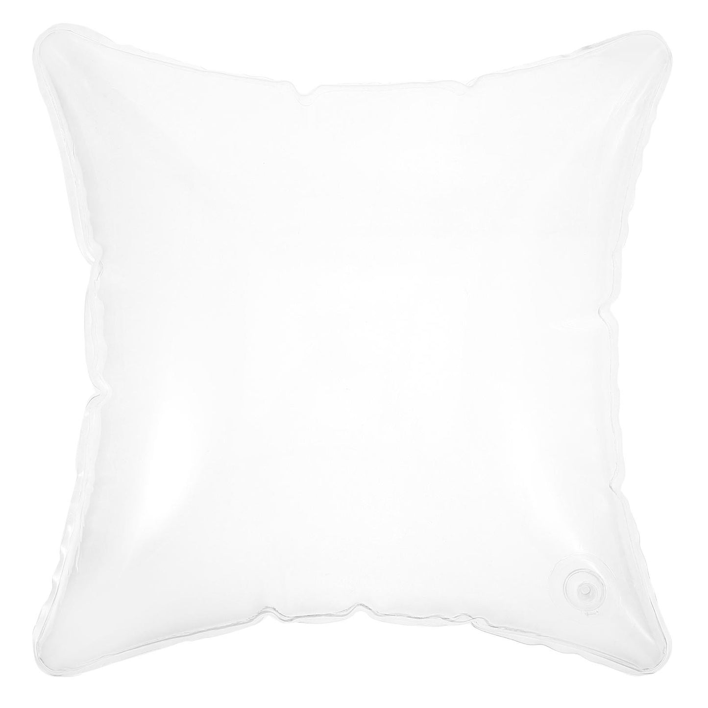 Clear Inflatable Pillow For Outdoor Cushion Air Valve Foldable Portable PVC Transparent Inserts Stuffer Sofa Throw Travel