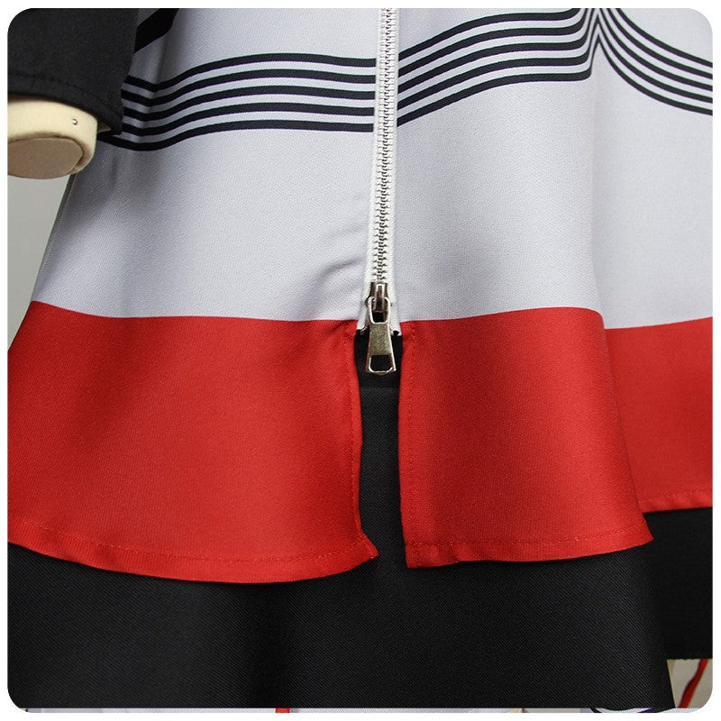 Anime Wholesale Kasane Teto Cosplay Costume Anime Vtuber Cosplay Dress Halloween Party Women Performance Suit for Kasane Teto