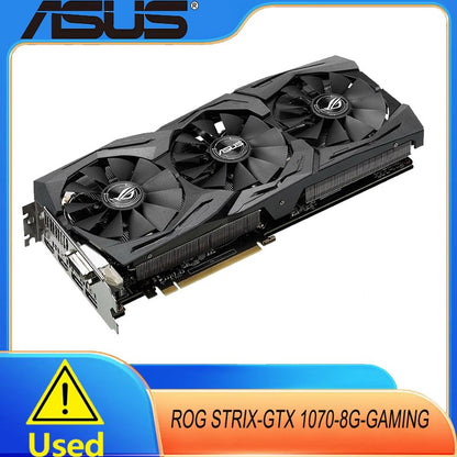 ASUS GeForce GTX 1070 8GB ROG Strix OC Edition Graphic Card STRIX-GTX1070-O8G-GAMING