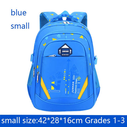 Bolsa de Ombro Infantil Padrão Geométrico Mochila Infantil para Escola Primária Mochila para Adolescentes Meninos Meninas Bolsa Escolar Impermeável Mochila