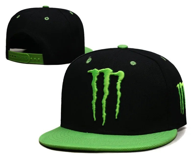 30 styles Monster Energy Embroidered Baseball Hat Summer Men's and Women's Sunscreen Duck Tongue Hat Racing Baseball Hat
