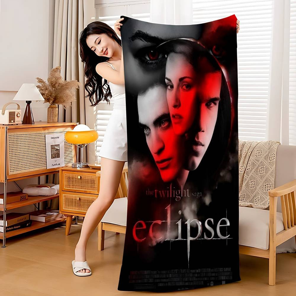 Movie Twilight Cartoon Beach Towel Cute Kawaii Room Decor Bath Girls Children Hand Towels For Bathroom Shower