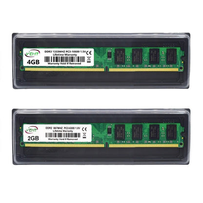 Memória Desktop DDR3 2GB 4GB 8GB Ram PC3 1066 1333 1600Mhz 1.5V 240Pin DDR3 8500 10600 12800 DIMM Non-ECC Memória Ram de Computador