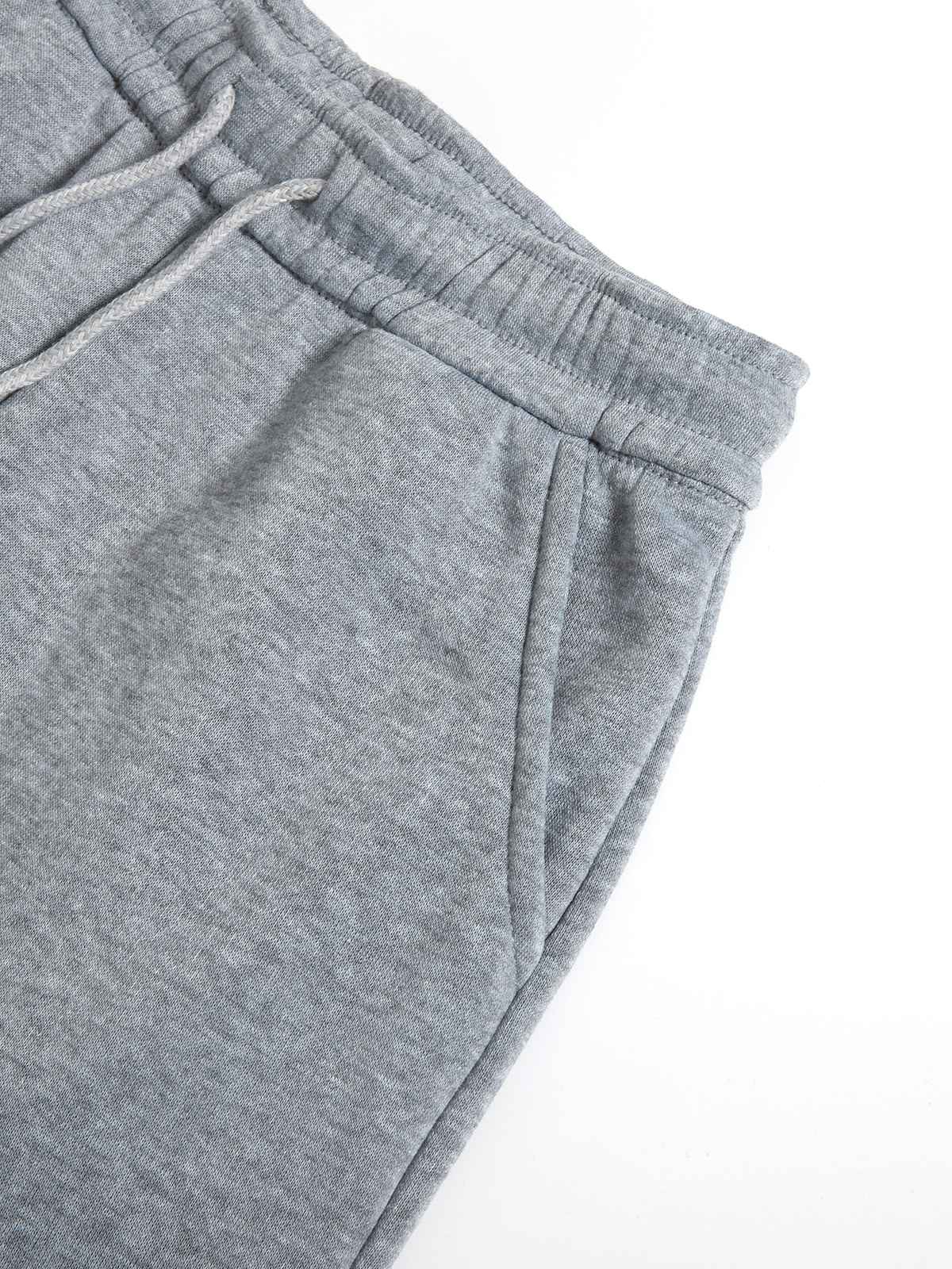 Calça Moletom Masculina Brooklyn New York Estampada Quente Confortável Calças Longas Jogger Básica Bolsos Cintura Elástica Calça Versátil