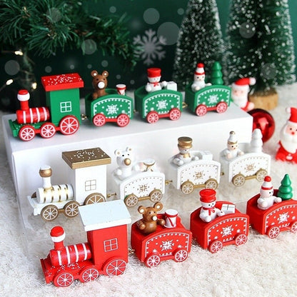 Plastic Train Christmas Ornament Merry Christmas Decoration For Home Xmas Gifts Noel Natal Navidad Happy New Year 2026