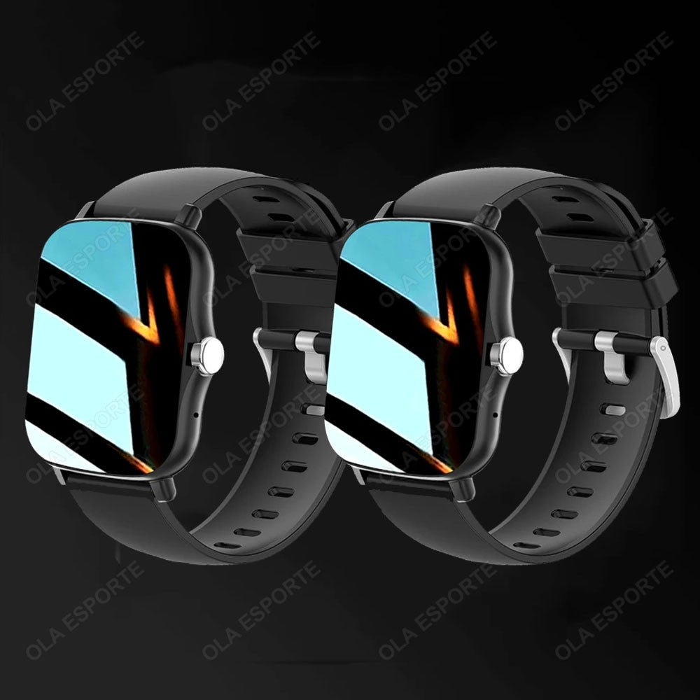 2025 New Smart Watch Men Women Gifts 1.83'' Full Touch Screen Sport Fitness Tracker Smartwatch Men BT Calls Digital smarthwhatch
