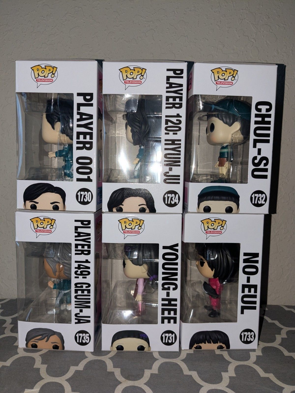 Squid Game Série Boneco Jogador 001 120 Hyun-ju FUNKO POP Oficial Genuíno Colecionável Edição Limitada NOVO Modelo Brinquedo Presente