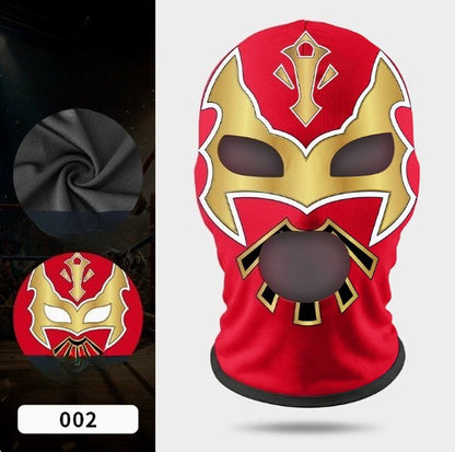 @ Mask Elastic Milk Silk Mask Lycra Fabric Print Halloween Party Dress Up Costume Party MaskBoxing Mask Wrestling