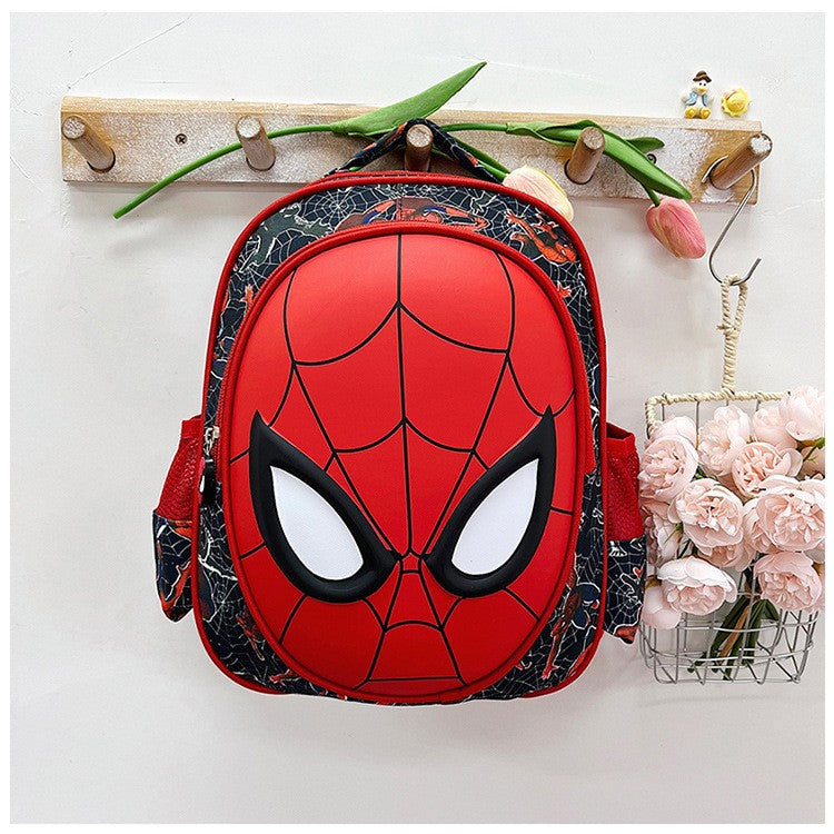 Mochila Infantil Escolar Homem-Aranha da Marvel, Bonita, Leve, Ergonômica, para Meninos e Meninas do Jardim de Infância