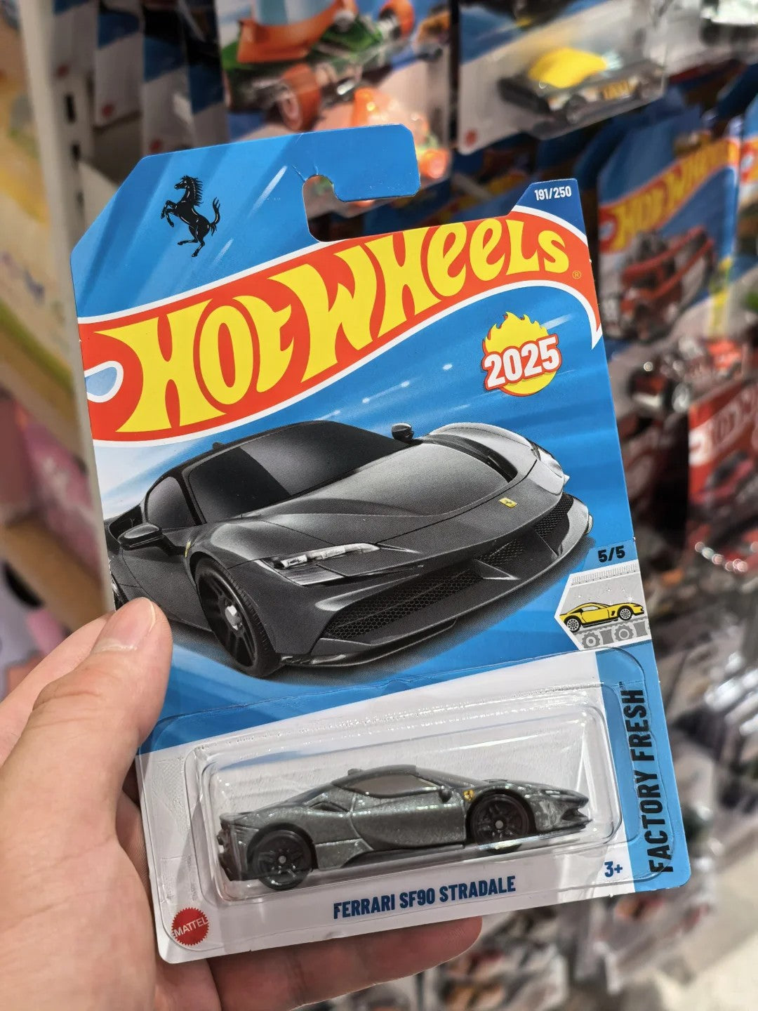 Hot Wheels Premium Ferrari Laferrari Raro Colecionável Carro Esportivo Modelo Sf90 Ferrari 365 Veículo de Brinquedo de Liga Fundido