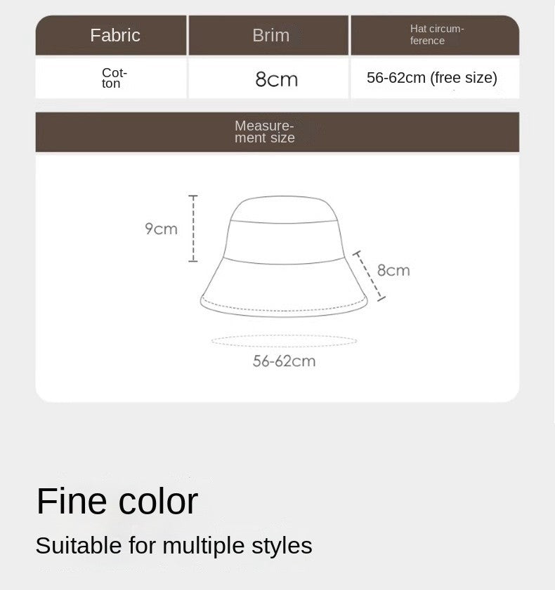 Big Head Letter Bucket Hat for Men Women XL Large Hip Hop Cap Fisherman Hat Summer Sun Hat Plus Size Panama