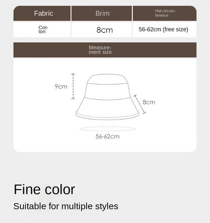 Big Head Letter Bucket Hat for Men Women XL Large Hip Hop Cap Fisherman Hat Summer Sun Hat Plus Size Panama