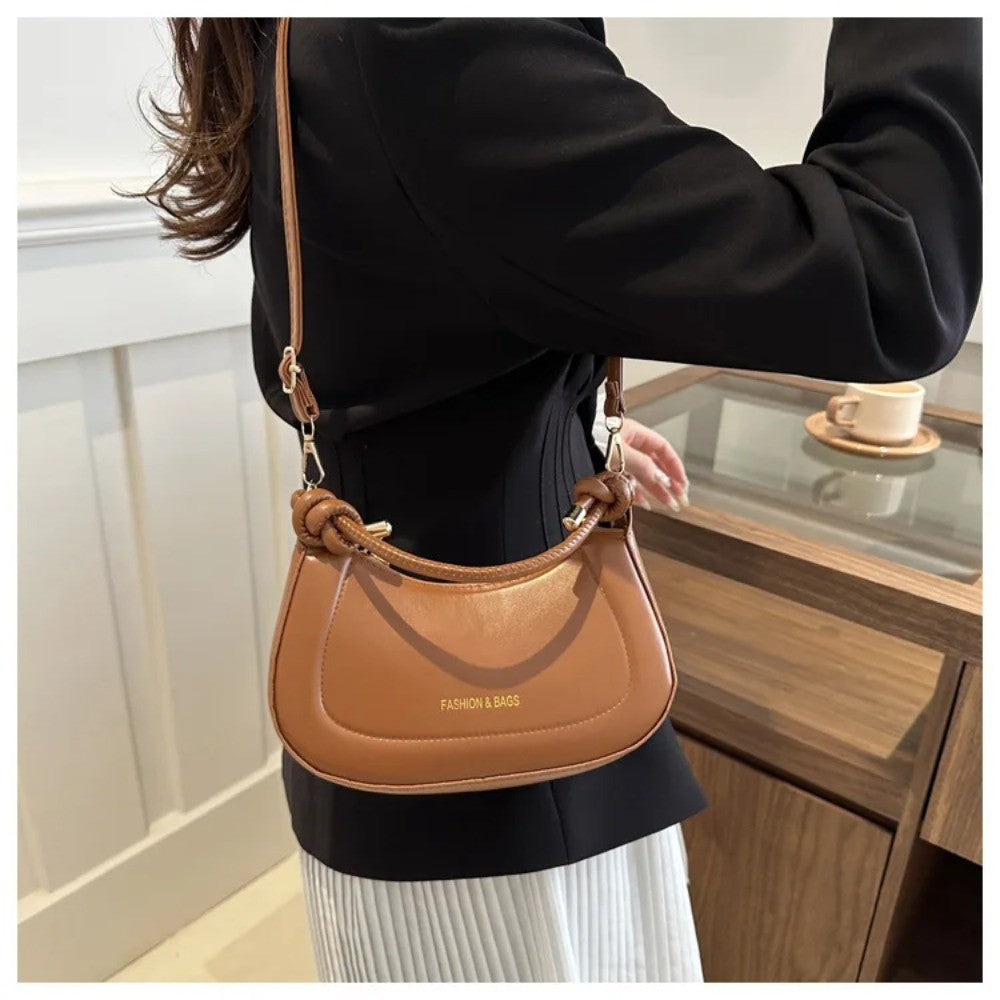 French Luxury Fashion Women's Bag Handbags Ladies Solid Color High-end Texture Versatile Shoulder Bag for Woman