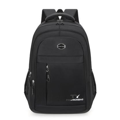Mochilas Minimalistas de Grande Capacidade Masculinas Impermeáveis Oxford Mochila Escolar para Deslocamento Casual de Negócios Múltiplos Bolsos Bolsa de Viagem