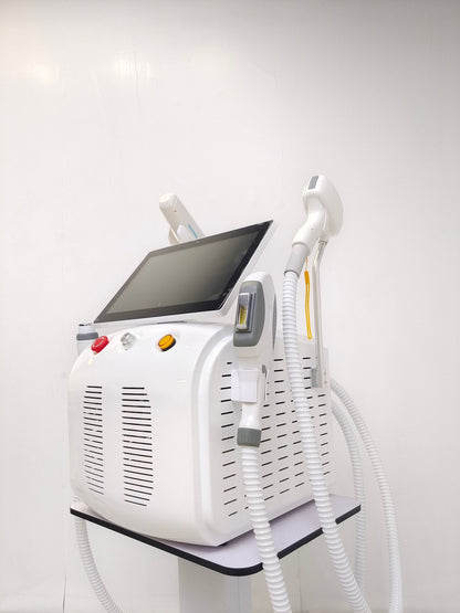 4-IN-1 NEW soprano titanium 755nm 808nm 940nm 1064nm diode laser 4000w permanent hair removal machine IPL tattoo removal machine