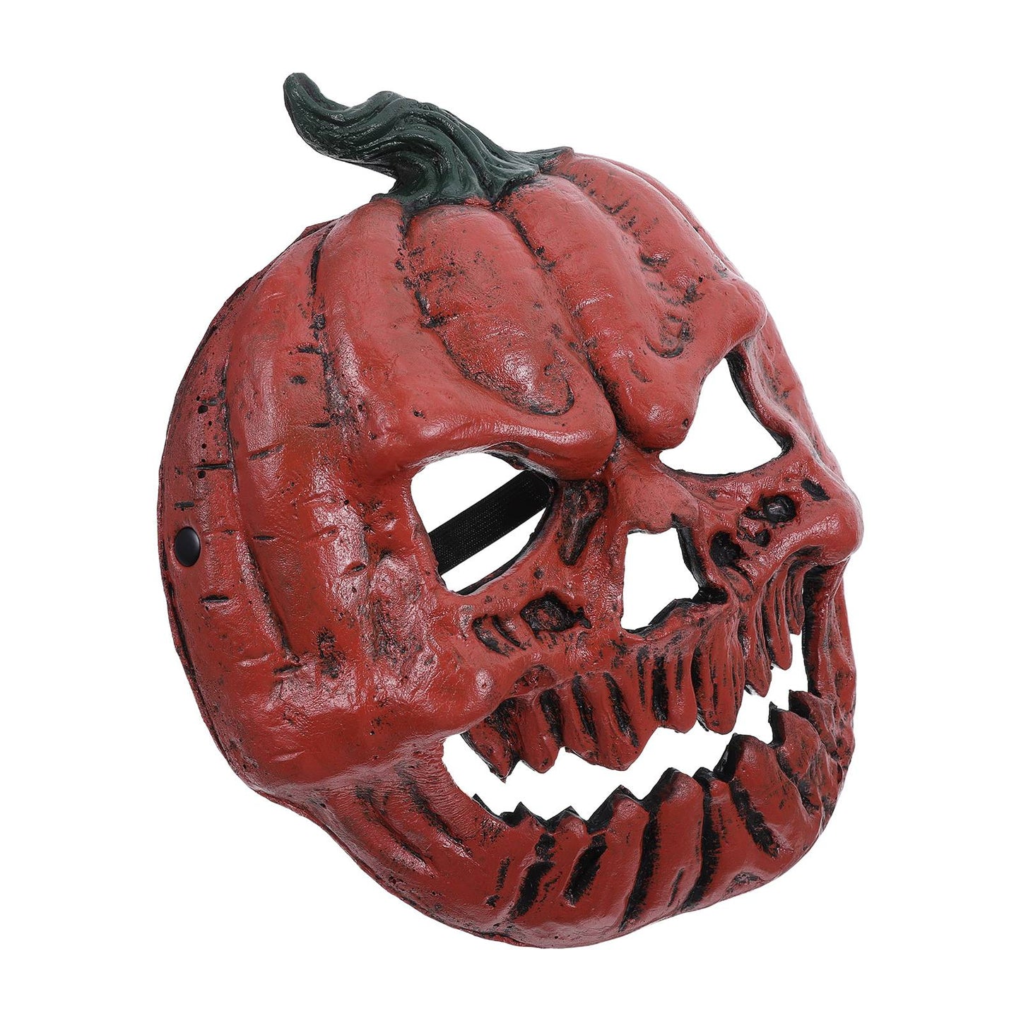 Halloween Pumpkin Mask for Face Realistic Costume Party Mask Scary Horror Pumpkin Dress-Up Face Masquerade Cover for Carnival