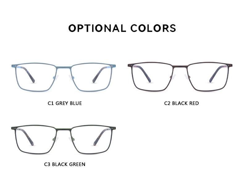 Óculos de Leitura KANSEPT Plus para Homens Lente de Vidro Transparente Óculos de Grau Feminino Lentes de Miopia Armações de Óculos