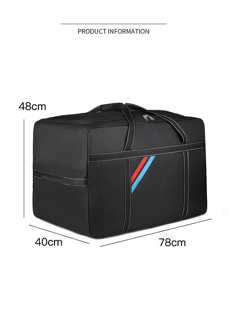 Bolsas de Rodinhas Dobráveis de Grande Capacidade, Mala de Viagem com Rodas, Sacola Impermeável, Bagagem de Rolamento para Fim de Semana